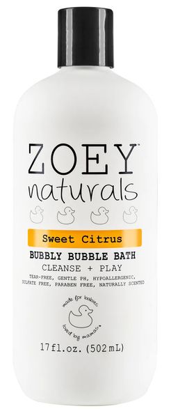 Zoey Naturals Bubbly Bubble Bath - Sweet Citrus