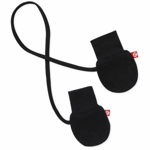 Zutano Cozie Fleece Mitten - Black