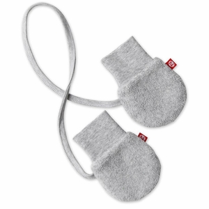 Zutano Cozie Fleece Mitten - Heather Gray