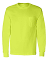33% OFF SALE !!   Pocket  Long Sleeve 'Moisture-Wick' T-Shirt