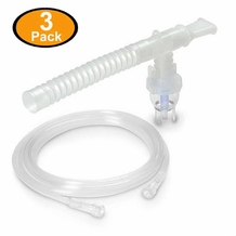 DeVilbiss 3655D-621 Disposable Nebulizer Kit (Set of 3 nebulizers)