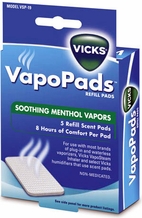 Vicks Waterless Vaporizer Scent Pads 6 Packs 5 Pads Each