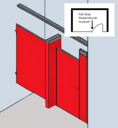 XXX Alcove | Ceiling Hung Phenolic Partitions