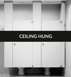 Ceiling Hung - Phenolic Toilet Stalls