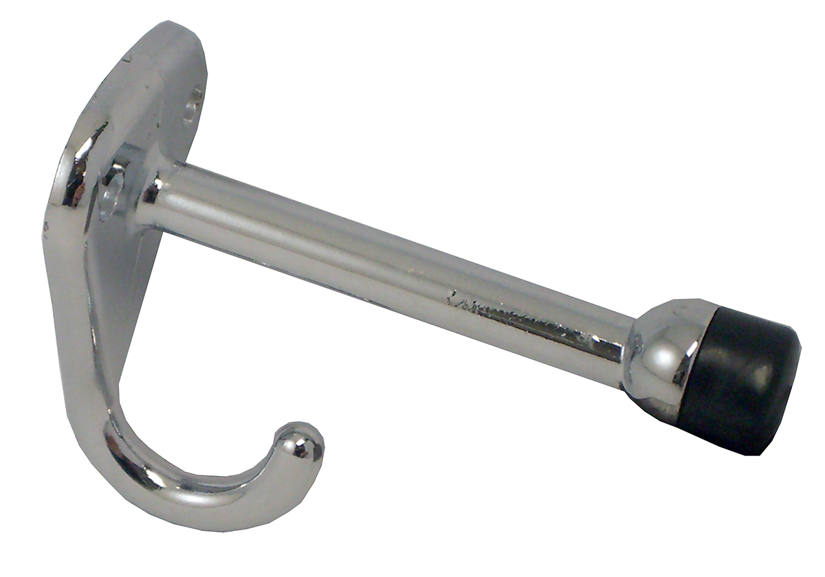 Bathroom Stall Coat Hook & Bumper