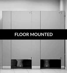 Floor Mounted / Anchored Phenolic Stalls