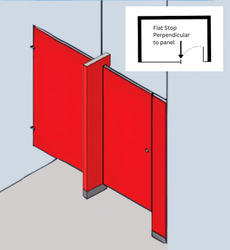 XXX Alcove | Floor Mounted/Anchored Phenolic Partitions