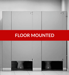 Floor Mounted / Anchored Metal Stalls