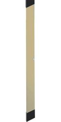 Floor to Ceiling Solid Phenolic Black Core Pilasters
