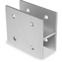 H Style Aluminum Alcove Bracket - 3 Long