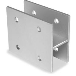 H Style Aluminum Alcove Bracket - 3 Long
