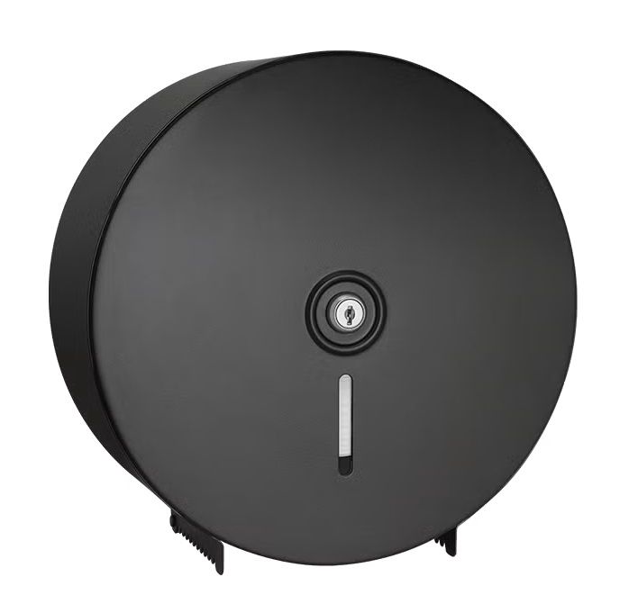 Jumbo Roll Matte Black Toilet Paper Dispenser - Part #0042-41