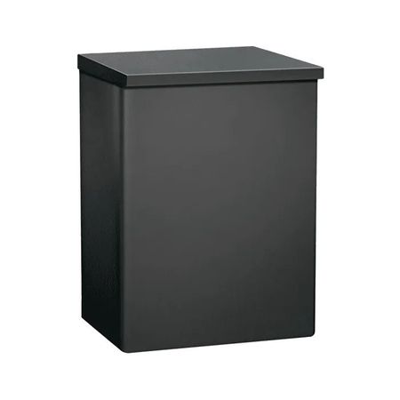 Matte Black Surface Mounted Sanitary Napkin Disposal
