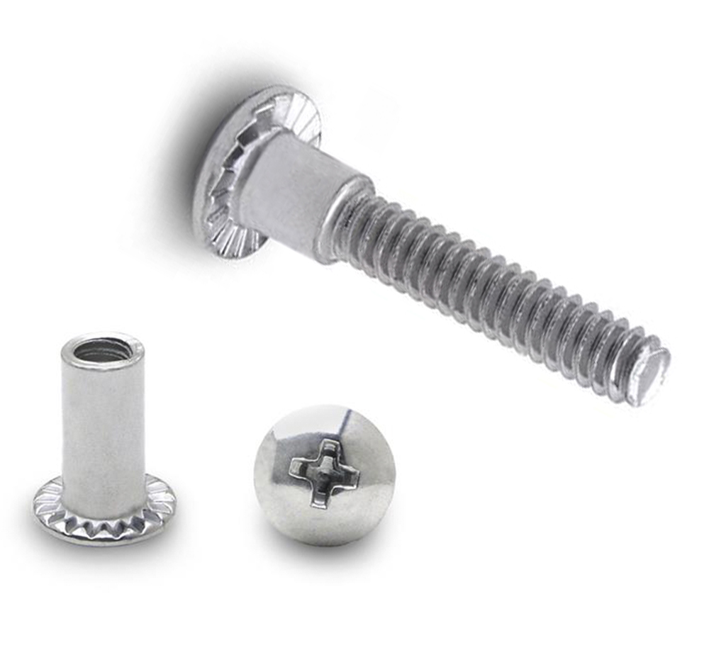 Phillips Head Barrel Nut and Shoulder Screw All Partitions & Parts