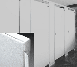 Powder Coated Metal Restroom Stalls