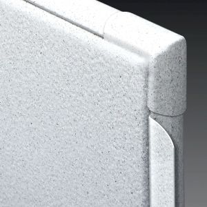 Integrated Privacy Powder Coated Steel Material Specifications