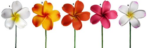 Fimo Flower Hair Picks "Free Shipping"