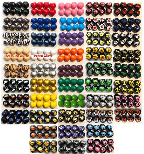 REAL Kukui Nuts - Drilled Loose Beads