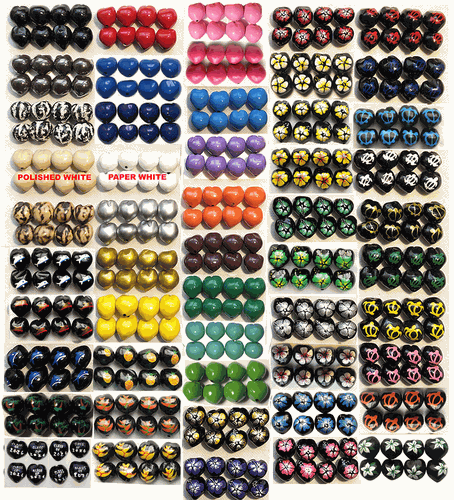 REAL Kukui Nuts - Drilled Loose Beads