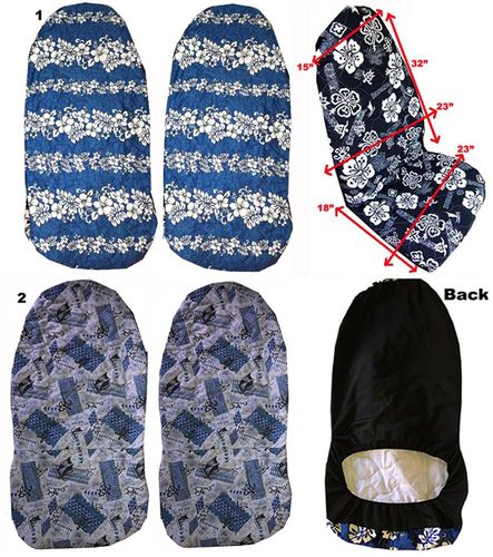 Quilted Car Front Seats Covers