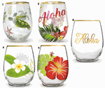 Hawaiian Wine Glasses
