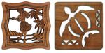 Laser Cut Wood Trivets Laser Cut Wood Trivets