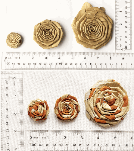 Lauhala Rosettes
