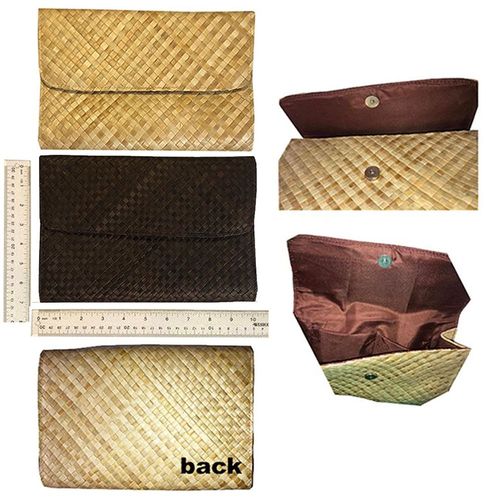 Lauhala Clutch Bag