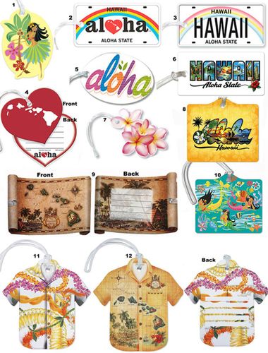 Die-Cut Luggage Tags, Bag Tags