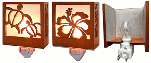Wooden Night Lights