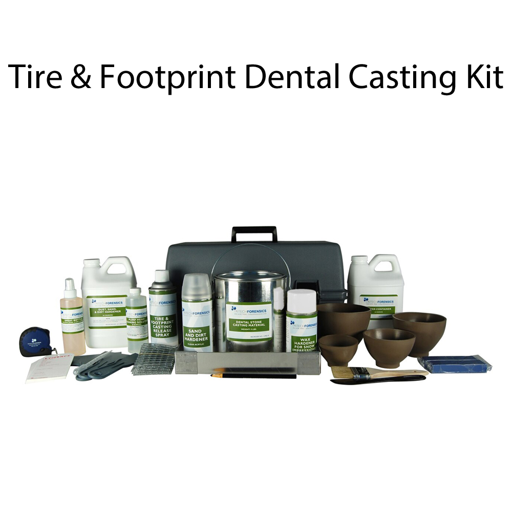 Advanced Tire and Footprint Dental Stone Casting Kit
