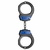 ASP Sentry and Blue Line Ultra Plus Chain Handcuffs with Exo-D Case - Buy 9 Get 1 Free