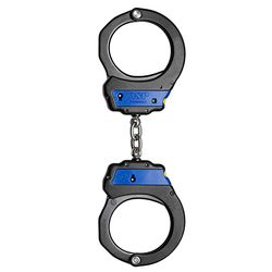 ASP Sentry and Blue Line Ultra Plus Chain Handcuffs with Exo-D Case - Buy 9 Get 1 Free
