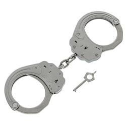 ASP Sentry and Blue Line Ultra Plus Chain Handcuffs with Exo-D Case - Buy 9 Get 1 Free