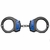ASP Sentry and Blue Line Ultra Plus Chain Handcuffs with Exo-D Case - Buy 9 Get 1 Free