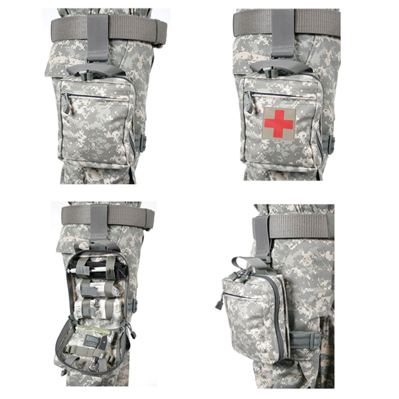 Blackhawk Omega Elite Drop Leg Medical Pouch is designed