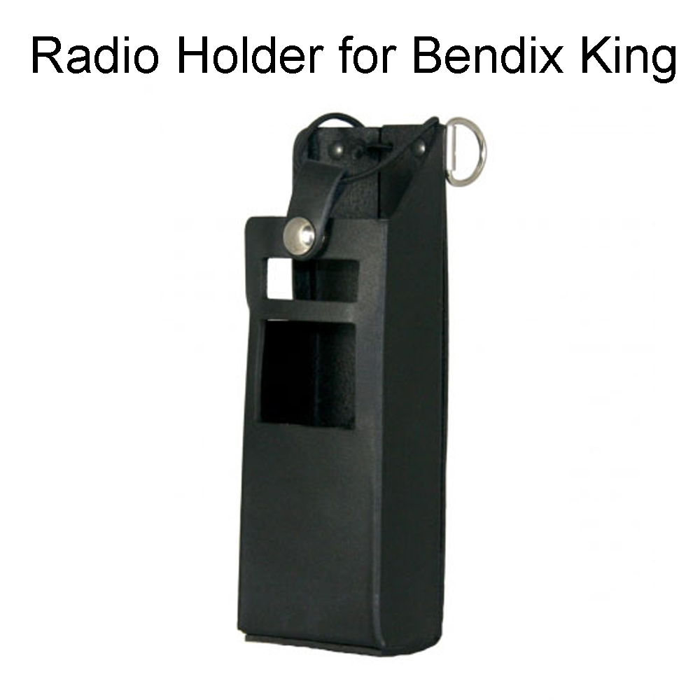 "Boston Leather Firefighter's Radio Holder for Bendix King
