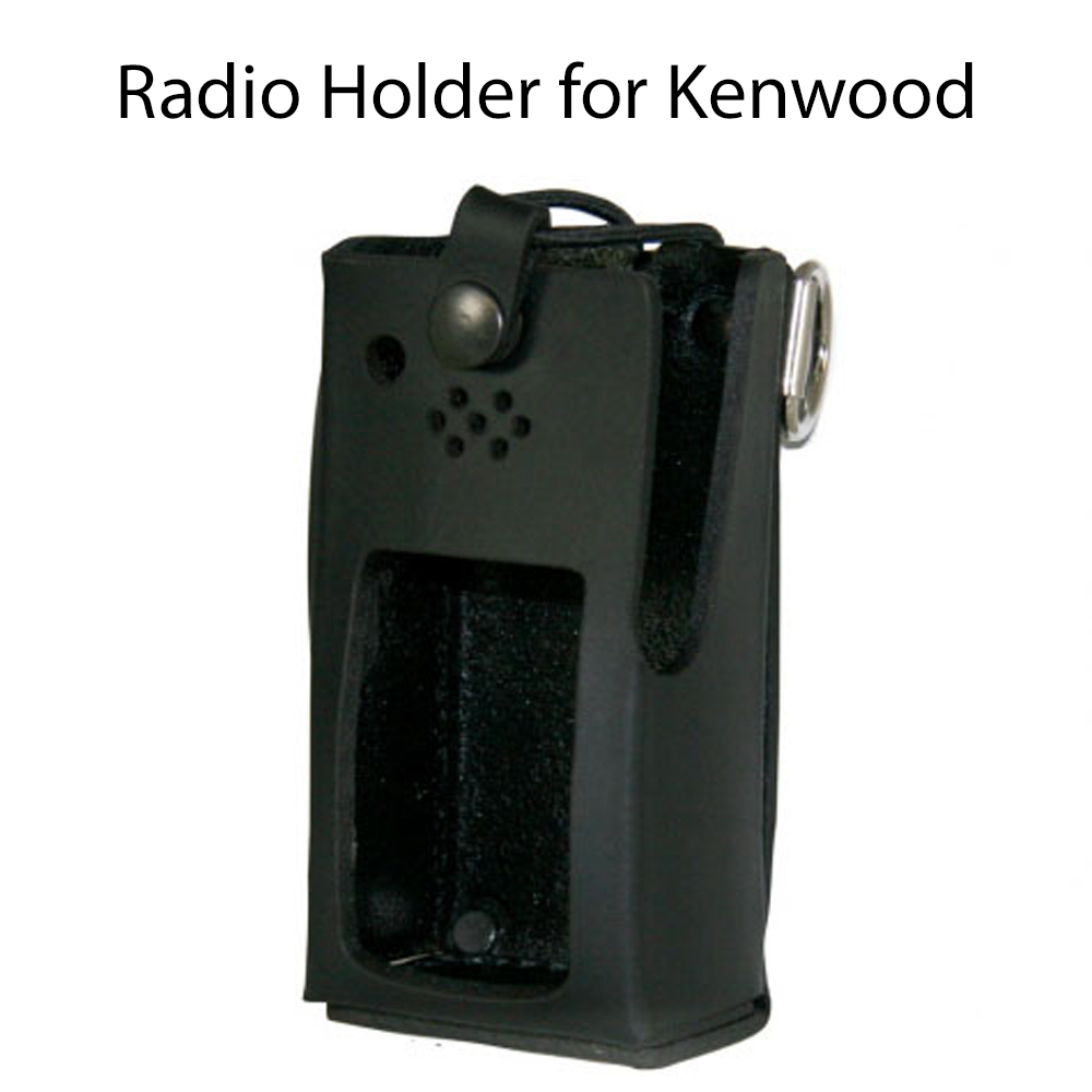 Boston Leather Firefighter's Radio Holder