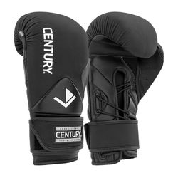 Century Martial Arts CREED Lace Up Boxing Gloves - Black