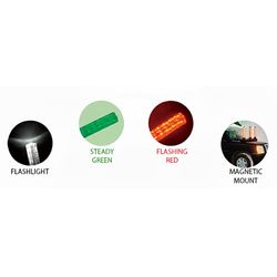 Flashback Traffic Controller Red and Green Light Baton