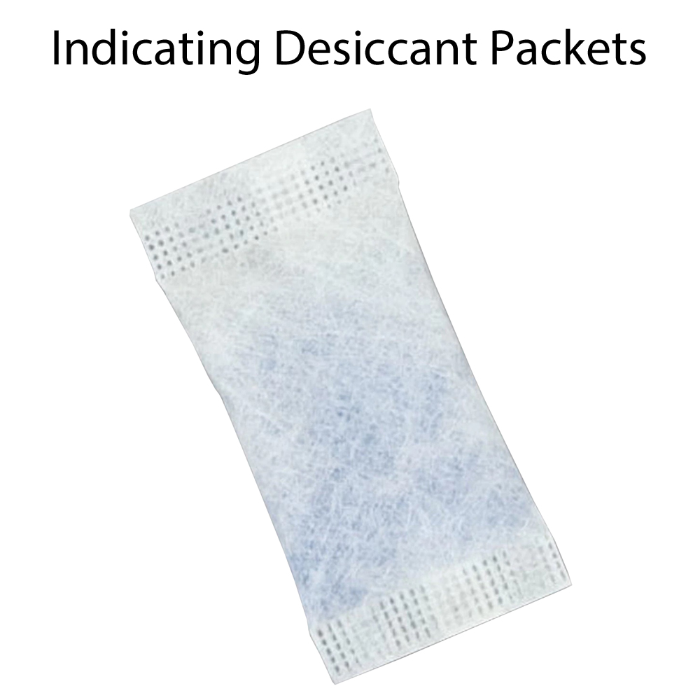 Indicating Desiccant Packets complies