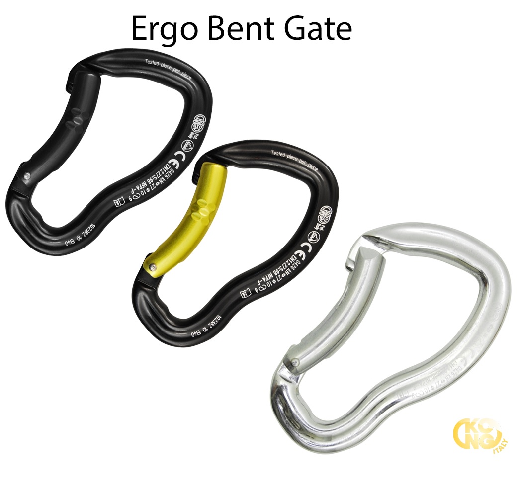 Kong Paddle Carabiner, Non-Locking Wire Gate