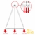 Kong Cevedale Base Anchor Point Tripod 14 kN - Buy 9 Get 1 Free
