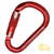 Kong HMS Classic Rise Lock Pear Shape Aluminium Connector