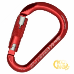 Kong HMS Classic Rise Lock Pear Shape Aluminium Connector