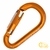 Kong HMS Classic Rise Lock Pear Shape Aluminium Connector