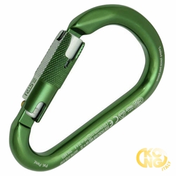 Kong HMS Classic Rise Lock Pear Shape Aluminium Connector