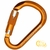 Kong HMS Classic Rise Lock Pear Shape Aluminium Connector