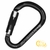 Kong HMS Classic Rise Lock Pear Shape Aluminium Connector