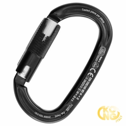Kong Ovalone Aluminum Rise Lock Automatic Sleeve Carabiner